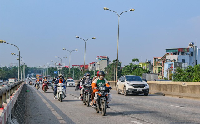 [Photo Essay] Sắp lên thành phố phía Bắc Hà Nội, khu vực Làng biệt thự Mê Linh hiện nay ra sao? - Ảnh 1.