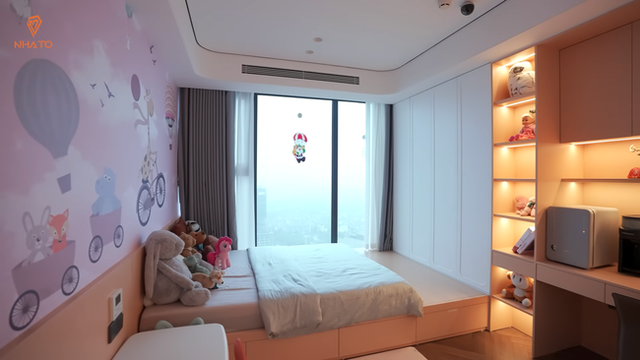 Đột nhập căn hộ đập thông rộng gần 250 m2, phòng ngủ của giúp việc xịn xò đến mức BLV Tạ Biên Cương cũng muốn ứng tuyển - Ảnh 7.