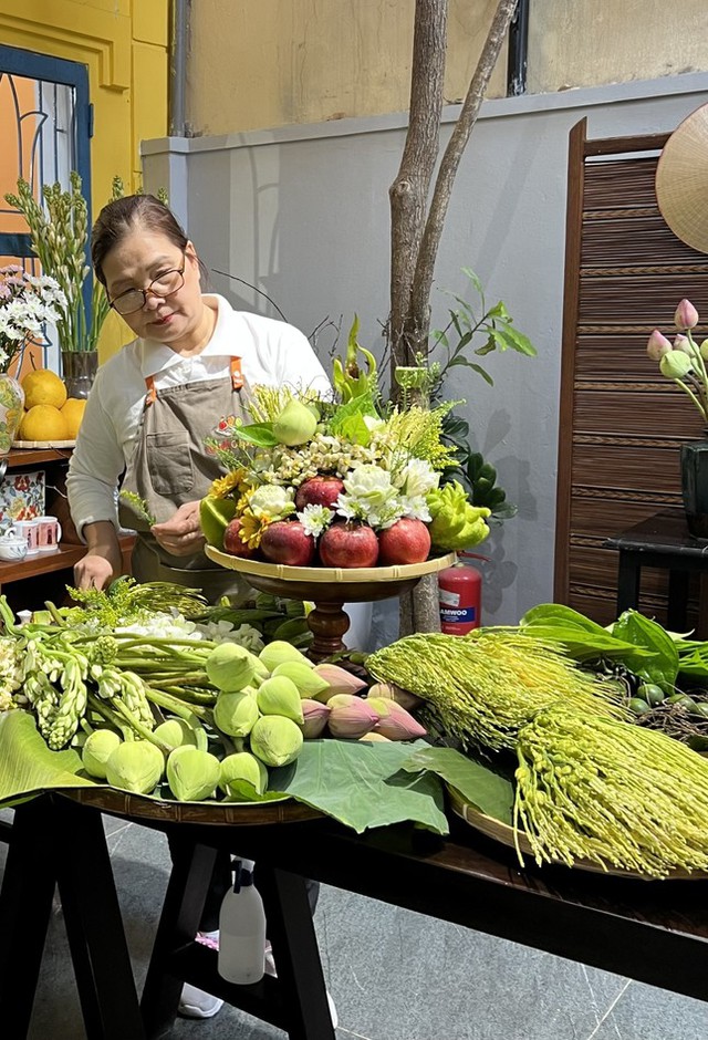 Hà Nội: Mẹt lợn quay nghệ thuật gây sốt dịp rằm tháng Giêng - Ảnh 5.