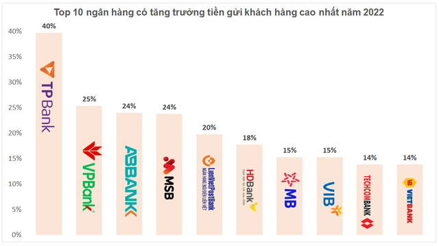 Top 10 ngân hàng huy động được nhiều tiền gửi khách hàng nhất năm 2022 - Ảnh 2.