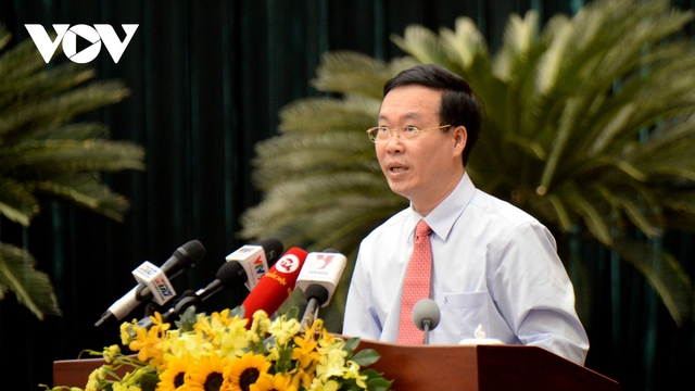 Chủ tịch UBND TP.HCM Phan Văn Mãi tự hạ bậc thi đua vì TP giải ngân đầu tư công thấp - Ảnh 3.
