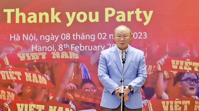 Bài phát biểu xúc động của HLV Park Hang Seo khi chia tay Việt Nam - Ảnh 1.