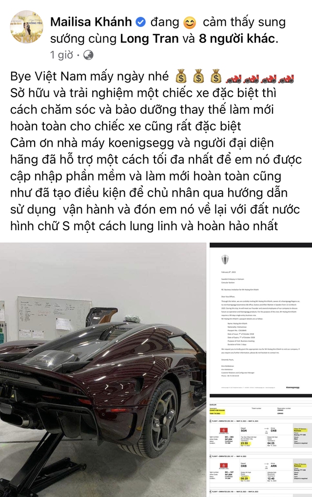 Vừa đưa Koenigsegg Regera sang Thuỵ Điển bảo dưỡng, đại gia Hoàng Kim Khánh được mời sang tận nhà máy giao lưu với chủ hãng xe - Ảnh 1.