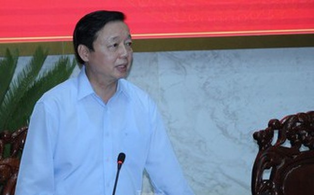 Phó Thủ tướng Trần Hồng Hà phát biểu tại buổi làm việc. Ảnh: CK