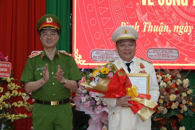 Bộ Công an công bố quyết định nhân sự ở Bình Thuận - Ảnh 2.