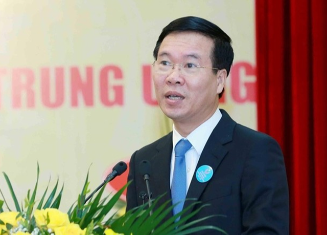 Trình Quốc hội bầu ông Võ Văn Thưởng làm Chủ tịch nước - Ảnh 1.