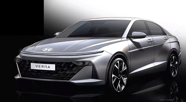 Hyundai Accent 2024 lộ ảnh ngoài đời thực: Toyota Vios, Honda City lo dần đi là vừa - Ảnh 5.