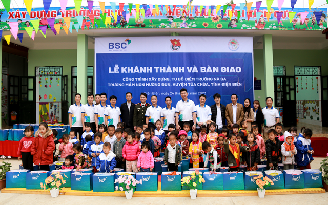 Công ty chứng khoán BIDV (BSC) khánh thành trường mầm non tại Điện Biên