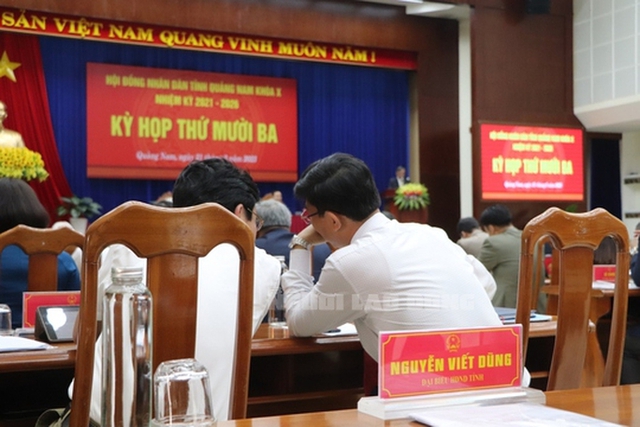 Đại biểu Nguyễn Viết Dũng vắng mặt tại kỳ họp HĐND tỉnh Quảng Nam - Ảnh 2.