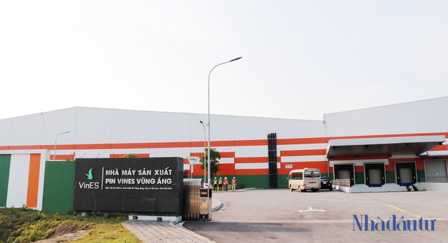 Cận cảnh nhà máy Pin VinES gần 3.800 tỷ sắp vận hành tại Hà Tĩnh - Ảnh 1.