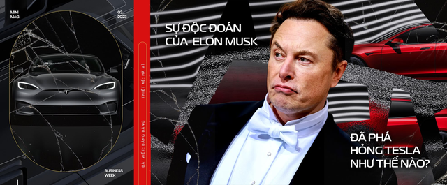 Sự độc đoán của  Elon Musk đang hủy hoại Tesla: Bị ví như ‘con hổ’, bỏ ngoài tai lời khuyên để biến sản phẩm thành ‘cỗ quan tài biết đi’ - Ảnh 1.