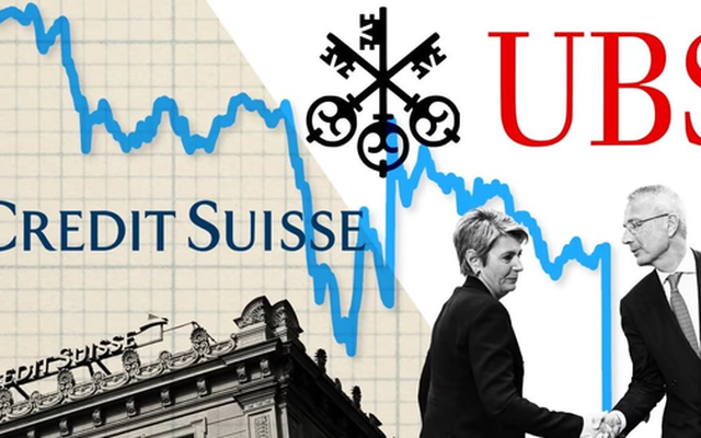 ‘Tâm sự thật’ của giới đầu tư 'sừng sỏ' trước thương vụ lịch sử UBS-Credit Suisse