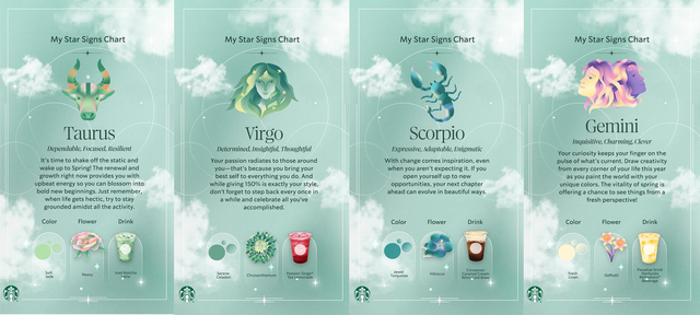 Uống cà phê hệ tâm linh: Starbucks bắt tay ứng dụng bói bài Tarot, cho phép người dùng gọi thức uống và xem tử vi theo cung hoàng đạo - Ảnh 2.