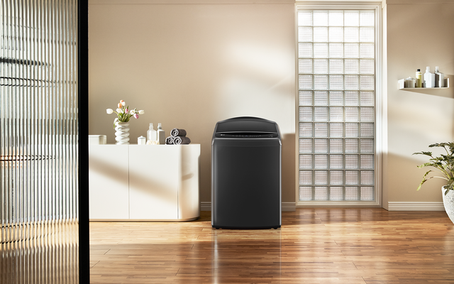 LG đưa AI vào dòng máy giặt lồng đứng AI DD