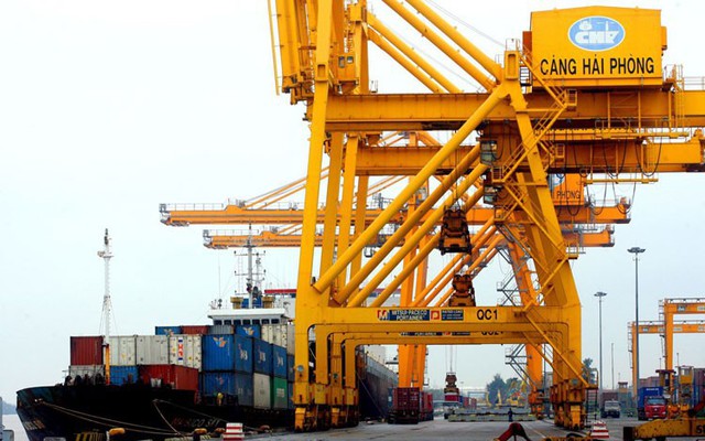Hệ thống cảng biển Hải Phòng giữ vai trò quan trọng trong hoạt động xuất khẩu
