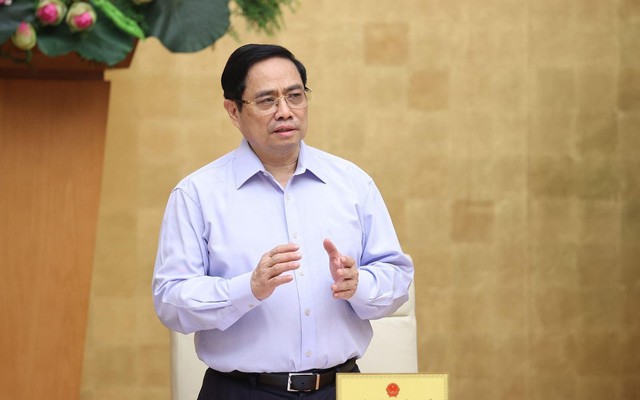 Thủ tướng Chính phủ Phạm Minh Chính. (ảnh: Dương Giang/TTXVN)