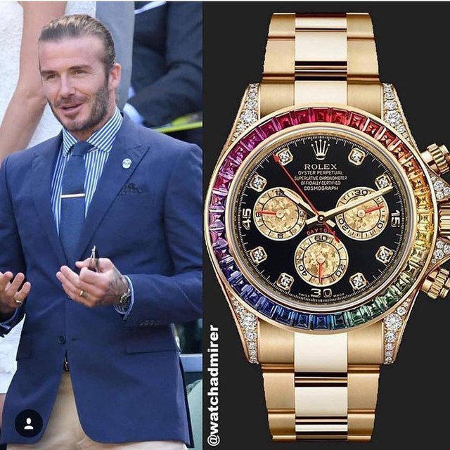 Diện đồ sang như gia đình triệu phú Beckham: Đeo toàn đồng hồ khủng, chiếc đắt nhất gần 24 tỷ đồng - Ảnh 6.