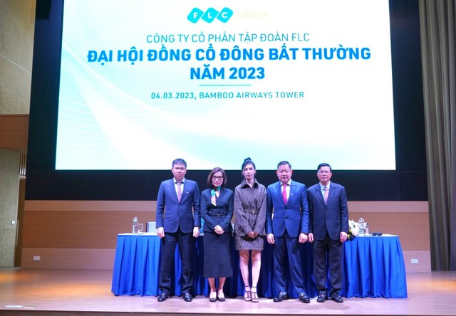 Bà Vũ Đặng Hải Yến - người được ông Trịnh Văn Quyết ủy quyền cổ đông được bầu làm Phó chủ tịch HĐQT FLC - Ảnh 1.