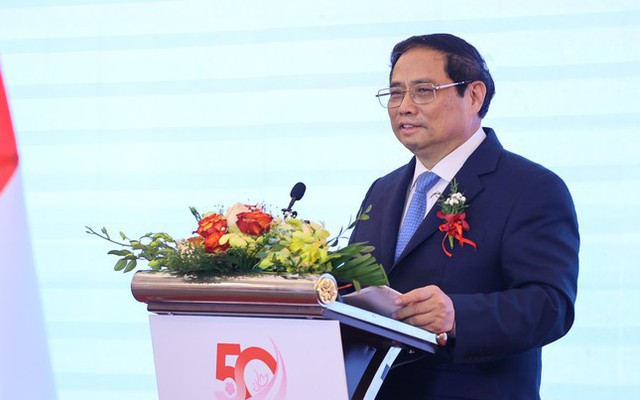 Thủ tướng Phạm Minh Chính nhấn mạnh tinh thần hợp tác Việt Nam - Nhật Bản “hướng tới tương lai, vươn tầm thế giới”