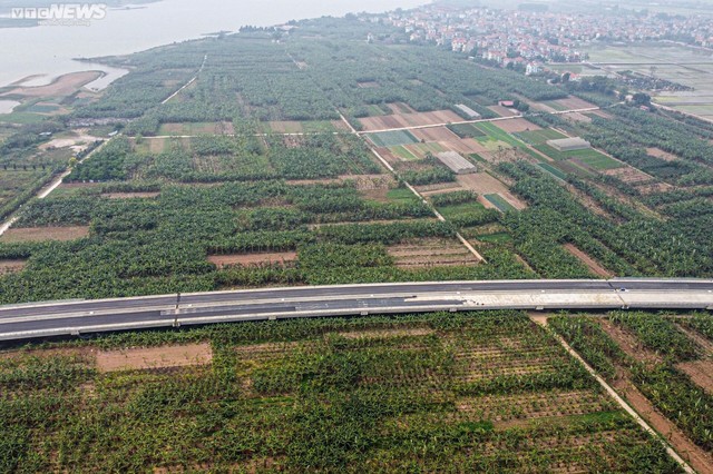 Ngắm cầu vòm thép cao nhất Việt Nam trên sông Đuống sắp đi vào hoạt động - Ảnh 5.