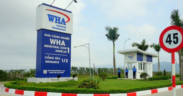 Khu công nghiệp WHA Nghệ An. Ảnh: WHA