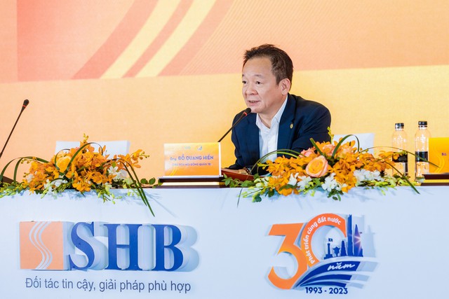 Chủ tịch SHB Đỗ Quang Hiển 