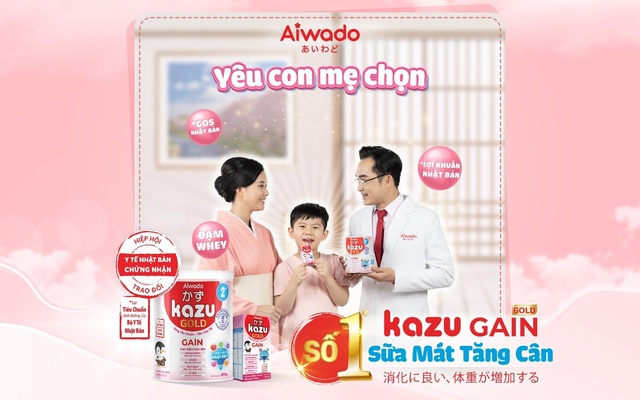 Buzzmetrics nhận định Kazu Gain Gold thương hiệu số 1 sữa mát tăng cân