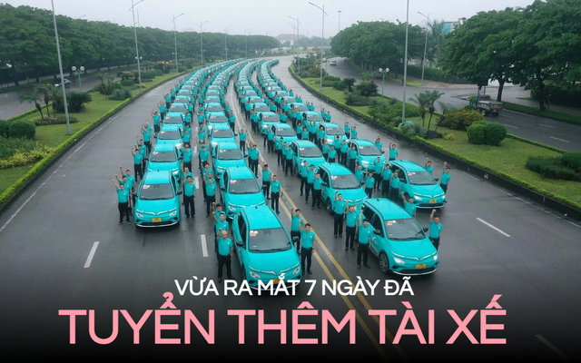 Vừa ra mắt 7 ngày, taxi điện của ông Phạm Nhật Vượng đã tuyển bổ sung tài xế: Lái xe hạng sang lương 14 triệu có nhiều yêu cầu khác biệt bất ngờ so với hạng tiêu chuẩn