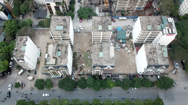 Hà Nội: Đã giải tỏa xong mặt bằng bị lấn chiếm tại dự án Khu nhà ở phố Wall