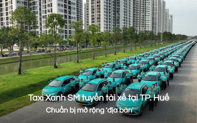 Taxi điện của tỷ phú Phạm Nhật Vượng tiếp tục tuyển bổ sung tài xế tại Huế, chuẩn bị mở rộng "địa bàn": Lái xe sang lương 11 triệu đồng với yêu cầu cao, nhưng nhiều người cùng thắc mắc 1 điều 