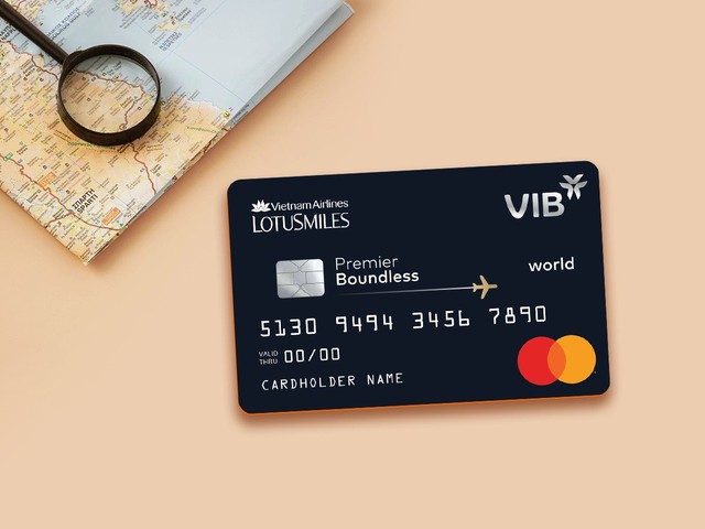 Có ngay vé máy bay khi mở và chi tiêu thẻ tín dụng VIB Premier Boundless