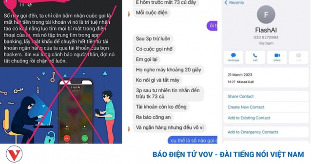 Thực hư chuyện nhận cuộc gọi FlashAI là mất tiền, mất thông tin