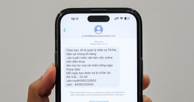 Hướng dẫn cách chặn các tin nhắn rác và lừa đảo trên iPhone