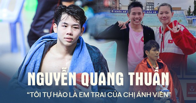 Kình ngư Nguyễn Quang Thuấn: Hãnh diện khi là em trai của Ánh Viên, thích vẽ và ước mơ mở tiệm trà sữa