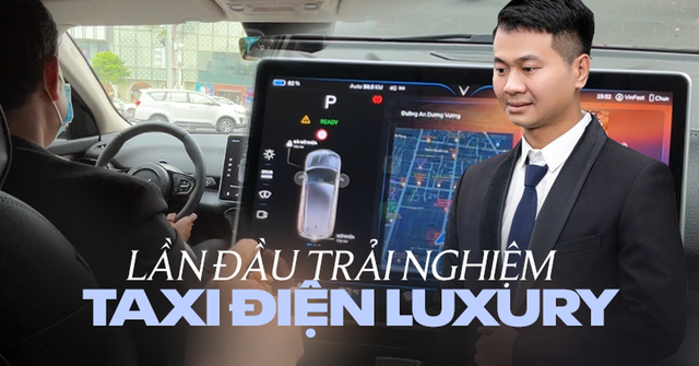 Trải nghiệm lần đầu đi taxi Luxury của Xanh SM: Vinfast VF8 êm ái, dịch vụ cao cấp, nhưng còn gì hạn chế?