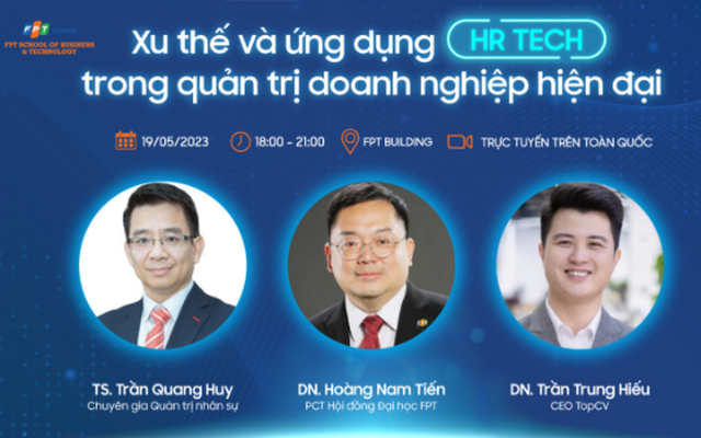 Xu thế và ứng dụng HR Tech trong quản trị doanh nghiệp hiện đại