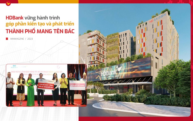 HDBank vững hành trình góp phần kiến tạo và phát triển Thành phố mang tên Bác
