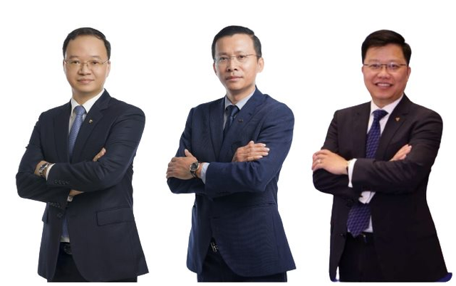 Ông Lê Quang Vinh, ông Phạm Như Ánh, ông Nguyễn Hưng (Từ trái qua phải)
