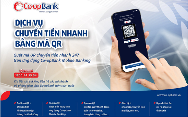 QR Co-opBank: Trợ thủ đắc lực trong thanh toán và quản lý tiền hàng