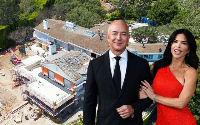 Tỷ phú Jeff Bezos xây nhà 175 triệu USD, chuẩn bị kết hôn lần 2