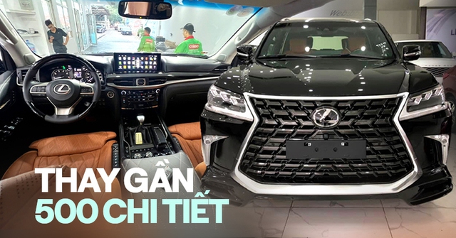 Chủ tịch bỏ 2,4 tỷ độ Lexus LX 570 2013: Trông như xe 10 tỷ, nội thất tốn hơn 1,1 tỷ, giống bản cho đại gia Trung Đông