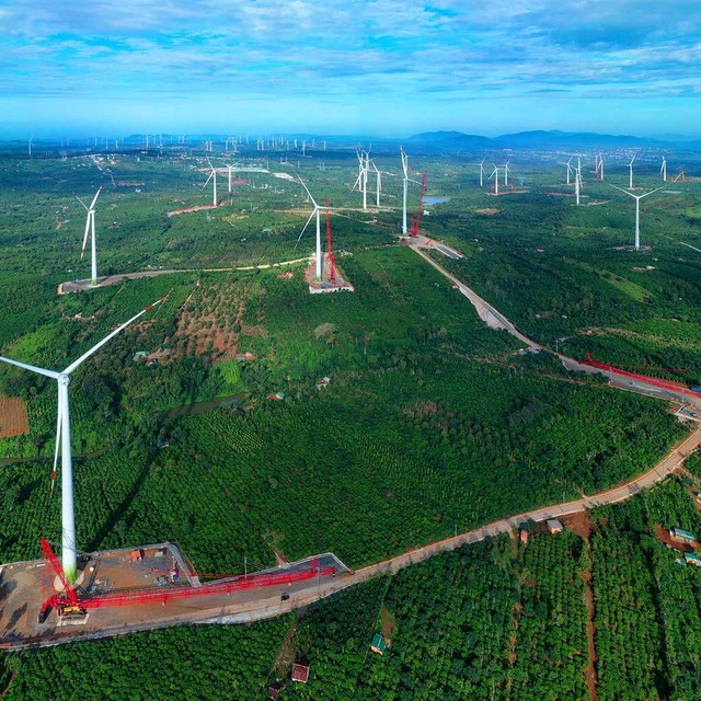 Đa dạng nguồn năng lượng Hiệu quả từ điện gió ở Quảng Trị  Kinh doanh   Vietnam VietnamPlus