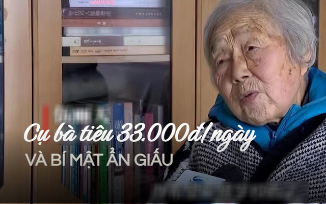 Cụ bà 91 tuổi có lương hưu khoảng 33 triệu đồng/tháng nhưng chỉ tiêu 33 nghìn đồng/ngày, hàng ngày đi nhặt ve chai, 36 năm không mua quần áo mới: nguyên nhân là một bí mật "động trời"