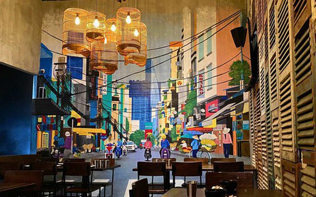 Ẩm thực đường phố Việt Nam lên ngôi, nhà hàng Mỹ mang cả biển 'Khoan cắt bê tông' vào trang trí
