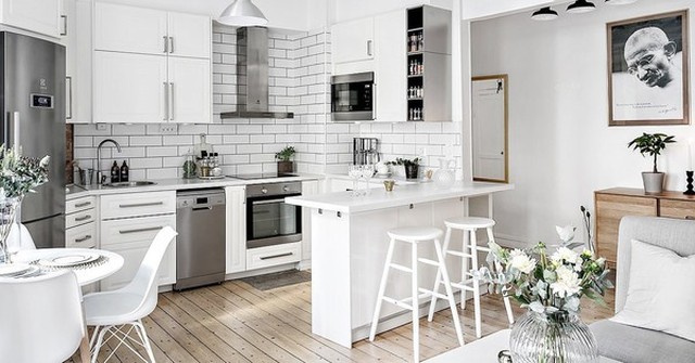 10 thiết kế bếp thông minh dành cho căn hộ nhỏ