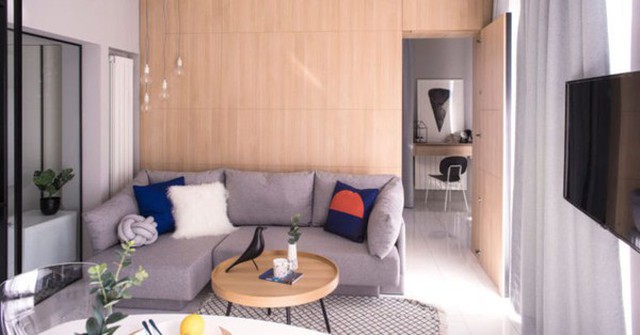 Căn hộ 48m² đầy đủ tiện nghi với thiết kế đương đại