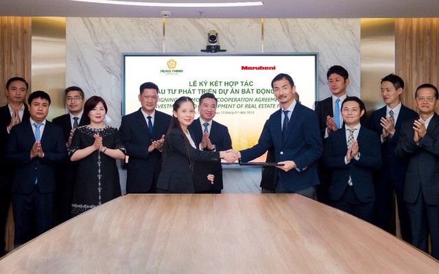 Tập đoàn Hưng Thịnh và Tập đoàn Marubeni ký kết hợp tác đầu tư phát triển dự án bất động sản.