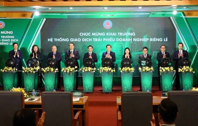 Chính thức vận hành hệ thống giao dịch trái phiếu doanh nghiệp riêng lẻ (Ảnh: Báo Chính phủ)