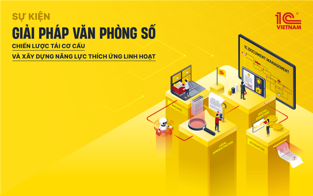 1C Việt Nam triển khai văn phòng số vực dậy doanh nghiệp