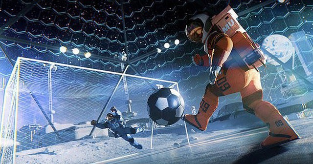 Mặt trăng có thể lần đầu tổ chức trận đấu bóng đá vào năm 2035, nhưng sẽ rất khác so với trên Trái đất